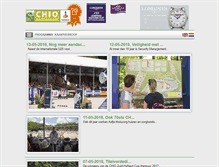 Tablet Screenshot of chio.nl